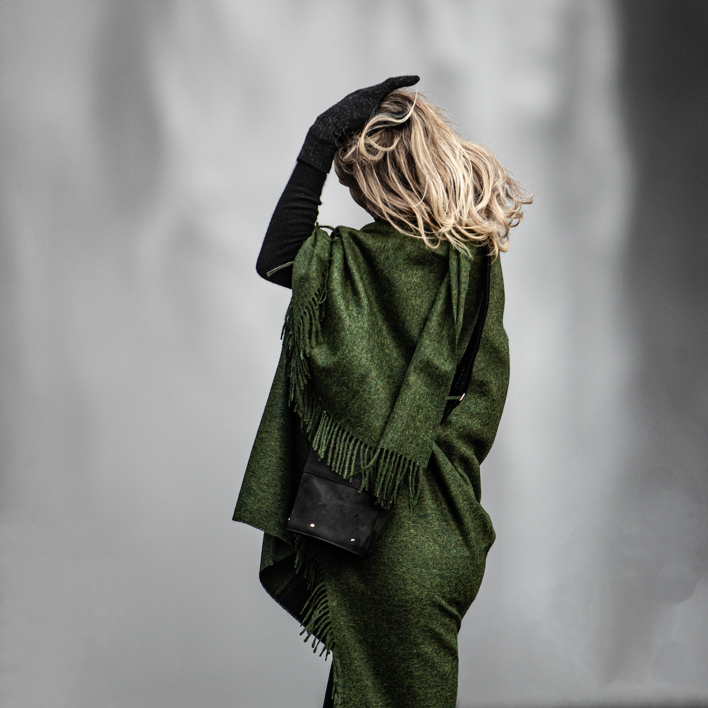 L'Evoine La Baquette Bucket bag noir