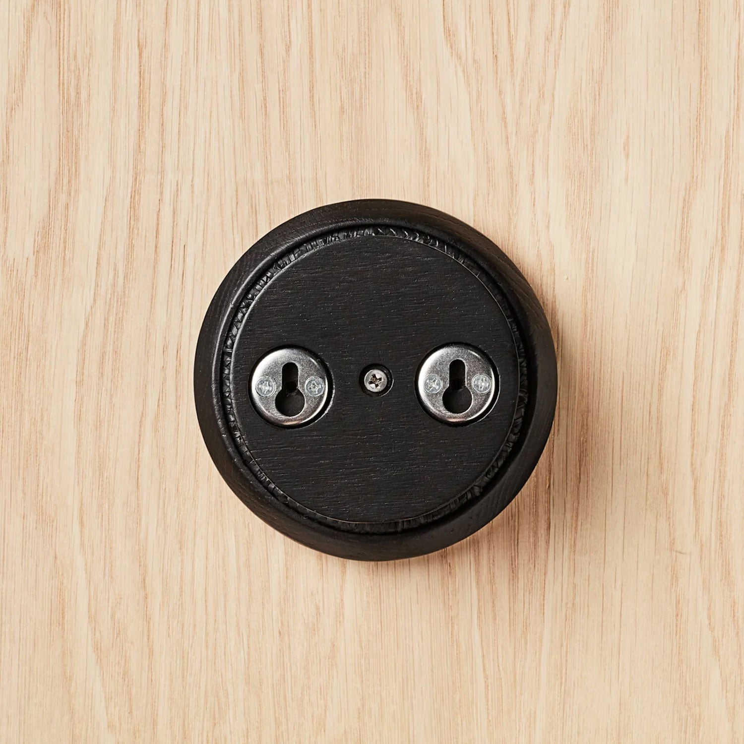 Rückseite Zuster Wandhaken schwarz Befestigung für die Wand