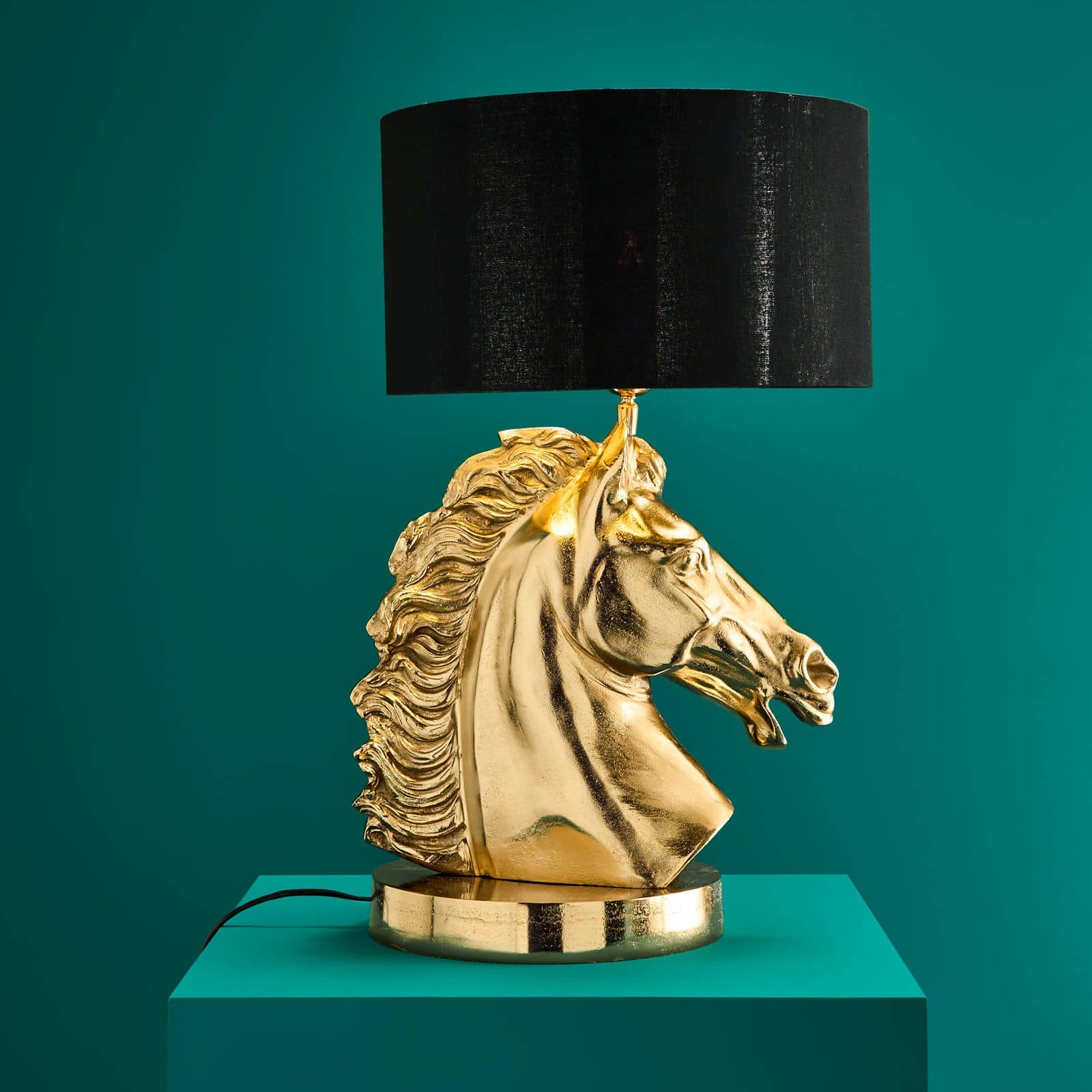Tischleuchte Pferd Skulptur