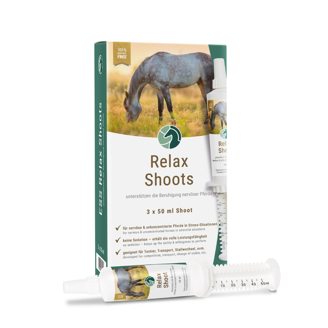 ESS Relax Shoots - Unterstützung akute Stress-Situation Pferd