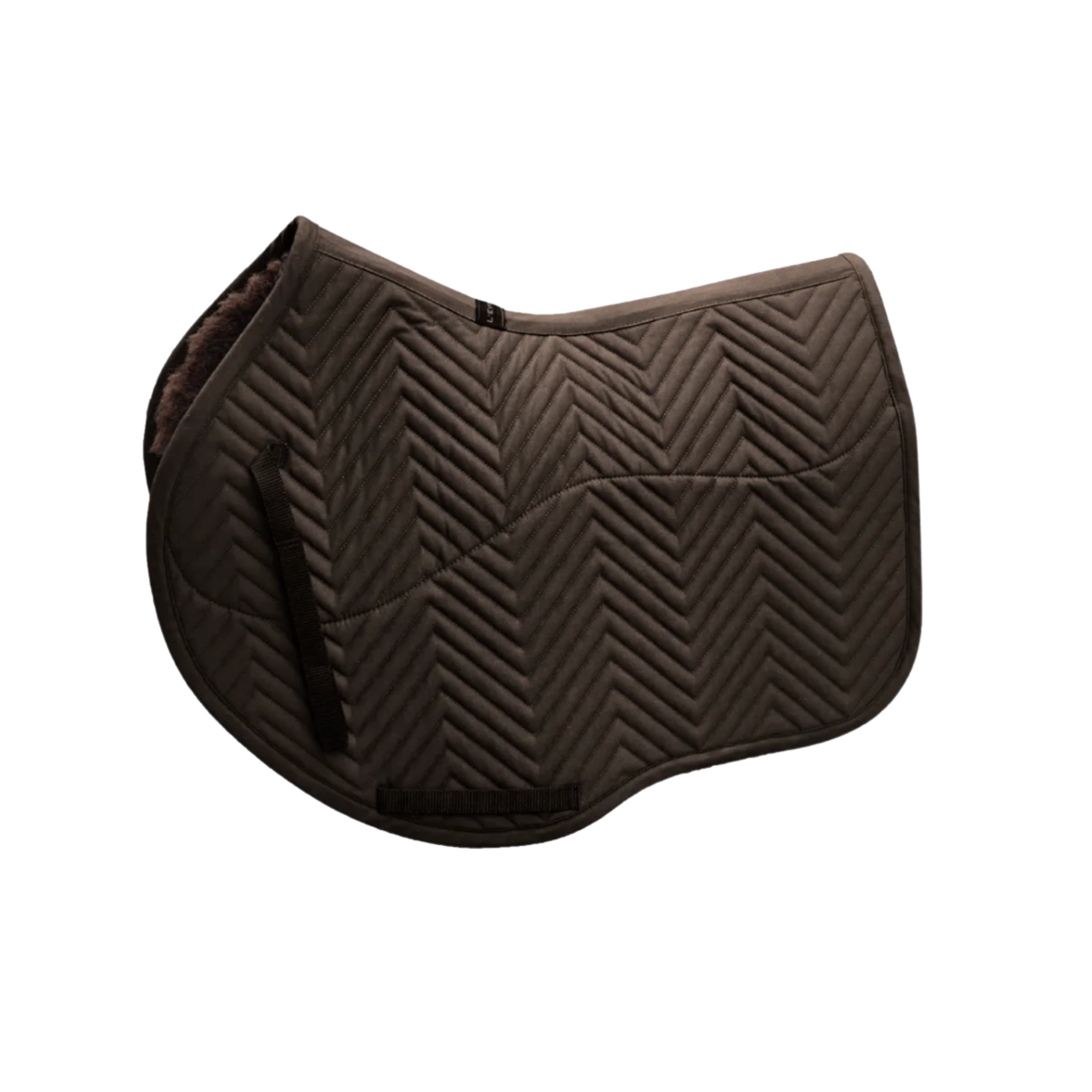 L'Evoine Alpaka Schabracke Springen espresso braun