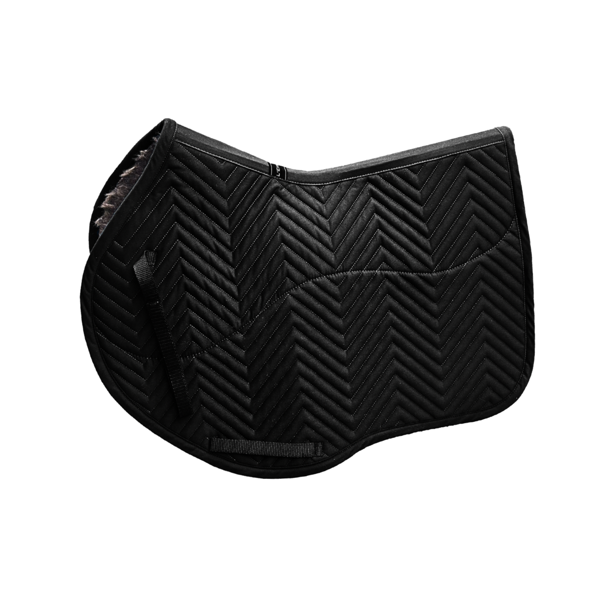 L'Evoine Alpaka Schabracke Springen noir schwarz